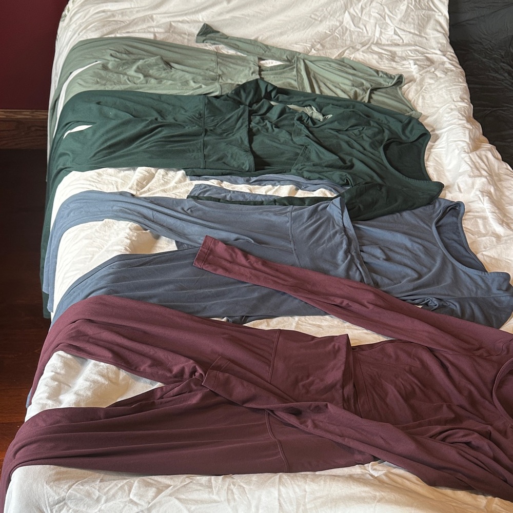 Four Kindred Bravely Long-Sleeve Nursing Sleep Top and Pant sets